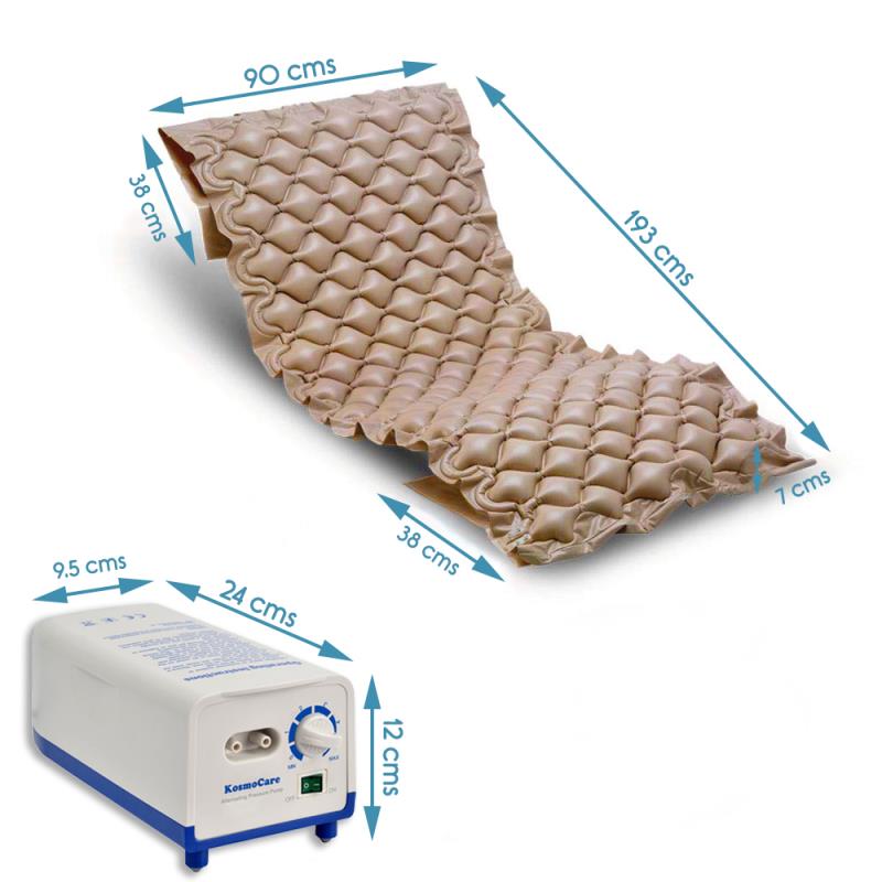 KosmoCare Anti Decubitus Bubble Air Mattress MM2 for prevention of bed/pressure sores