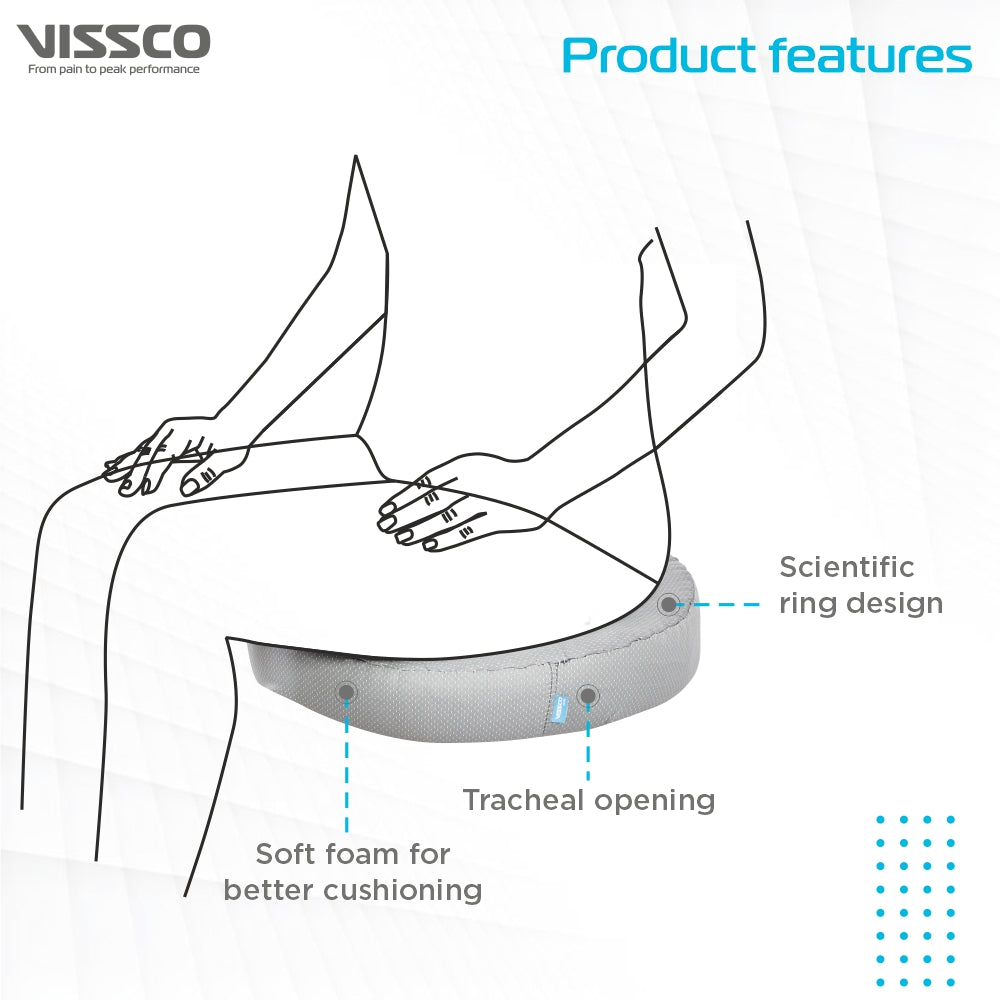 "ROUND RING PILLOW FOR BED SORES"