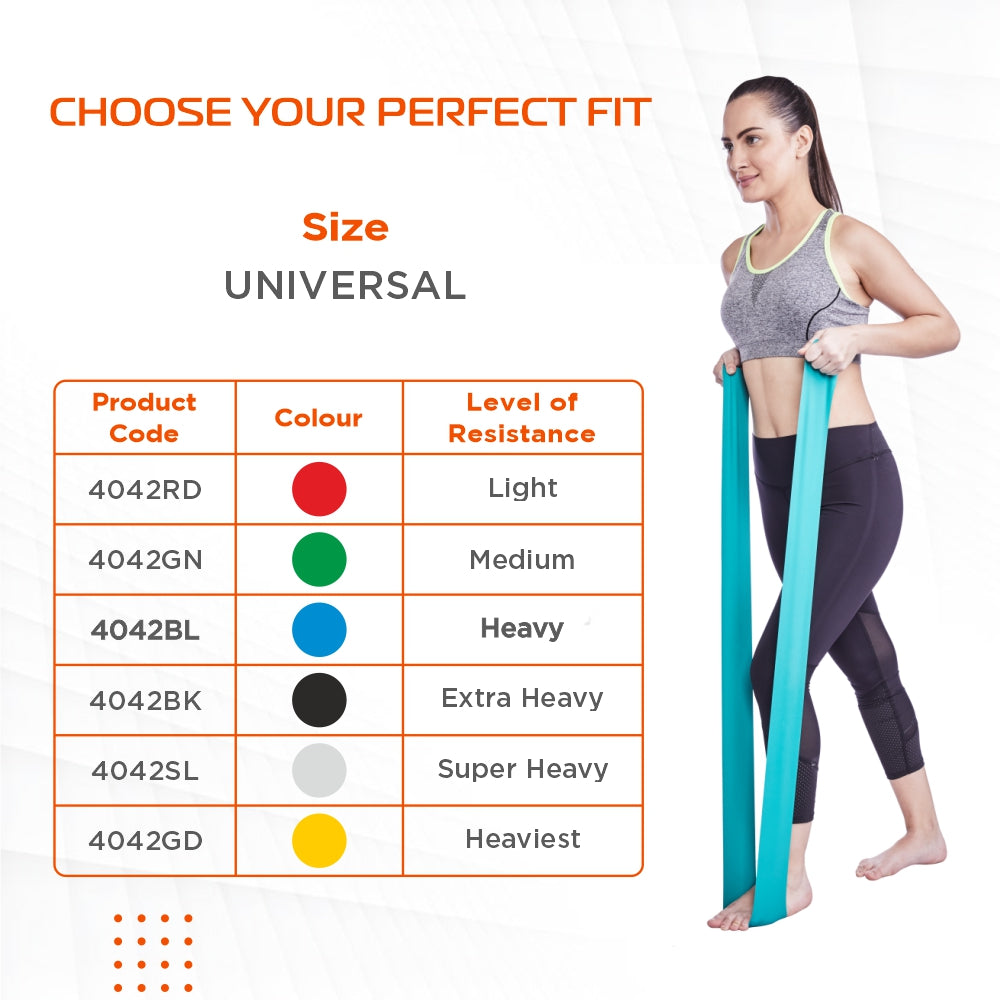ACTIVEBAND PHYSICAL RESISTANCE BAND - BLUE 1.80 Mtrs