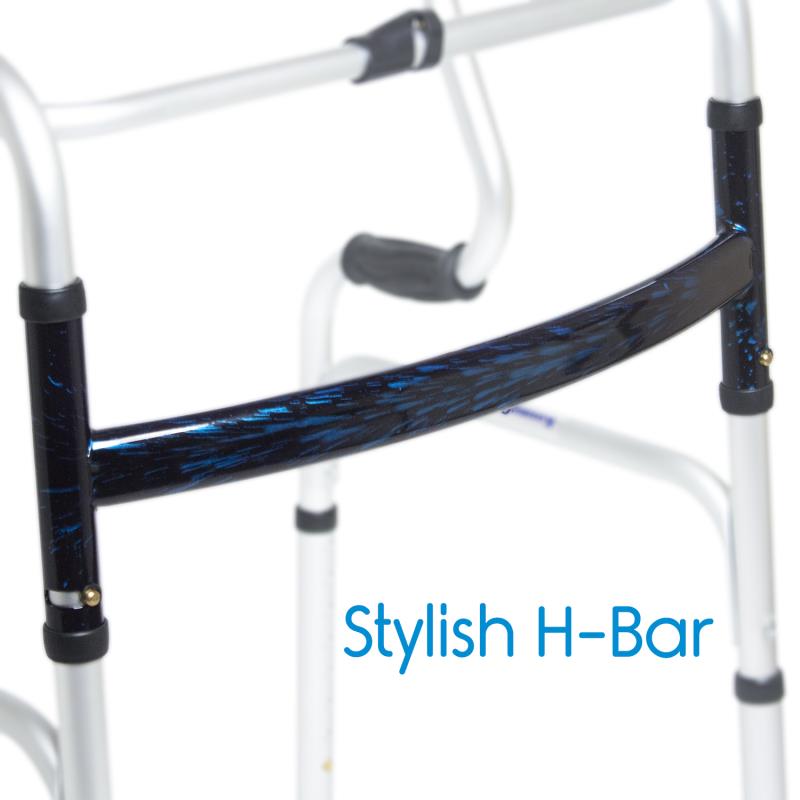 KosmoCare Aluminum Folding Step-up Walker (RX220)