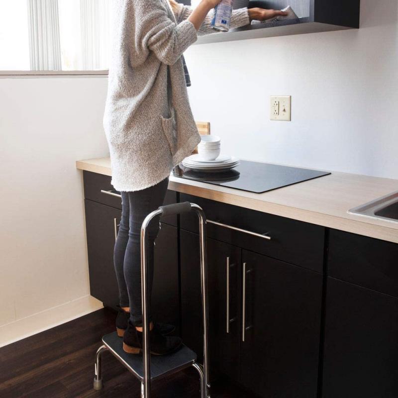 KosmoCare Step Stool with Safety Handle.