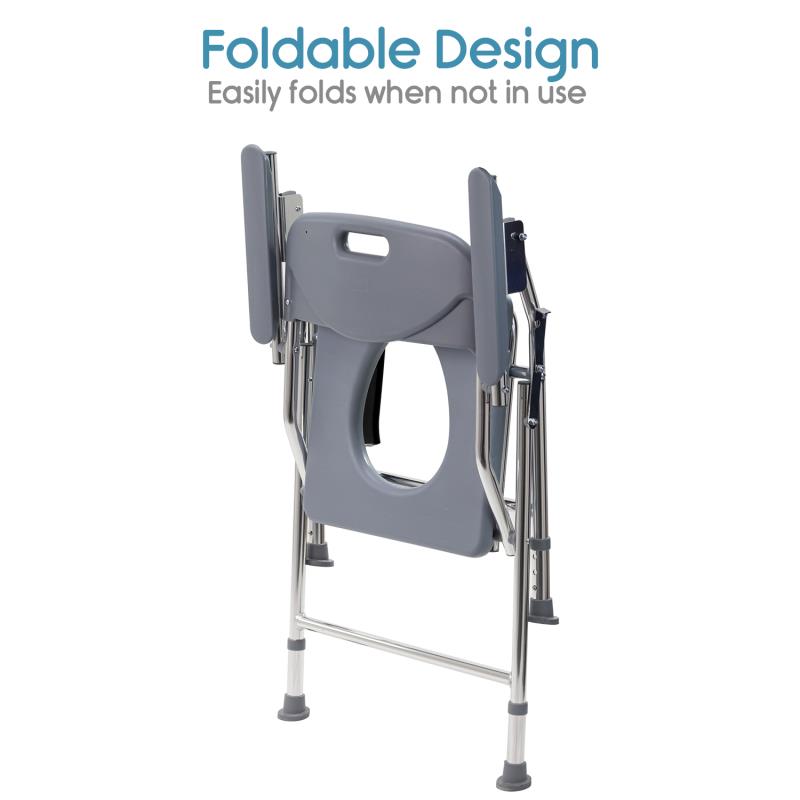 KosmoCare Deluxe Commode Chair–HD(RMU116)