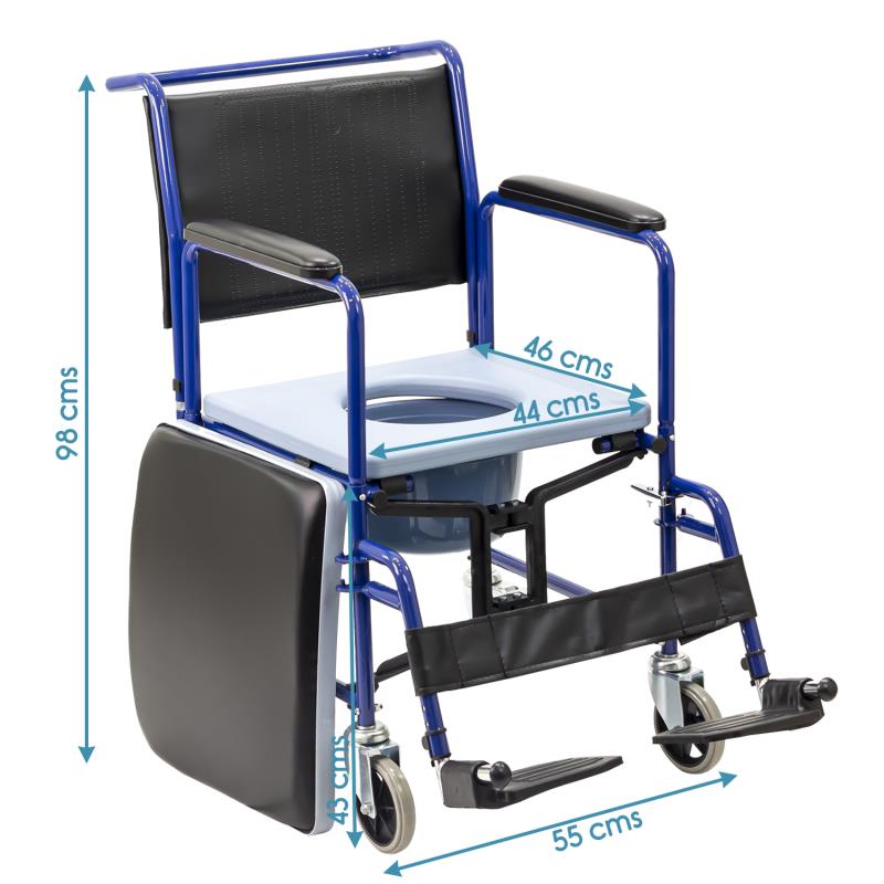 KosmoCare Prime Commode Wheelchair (RMR201)