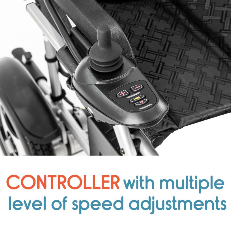 KosmoCare Duramate Light Foldable Power Wheelchair (RCE406)