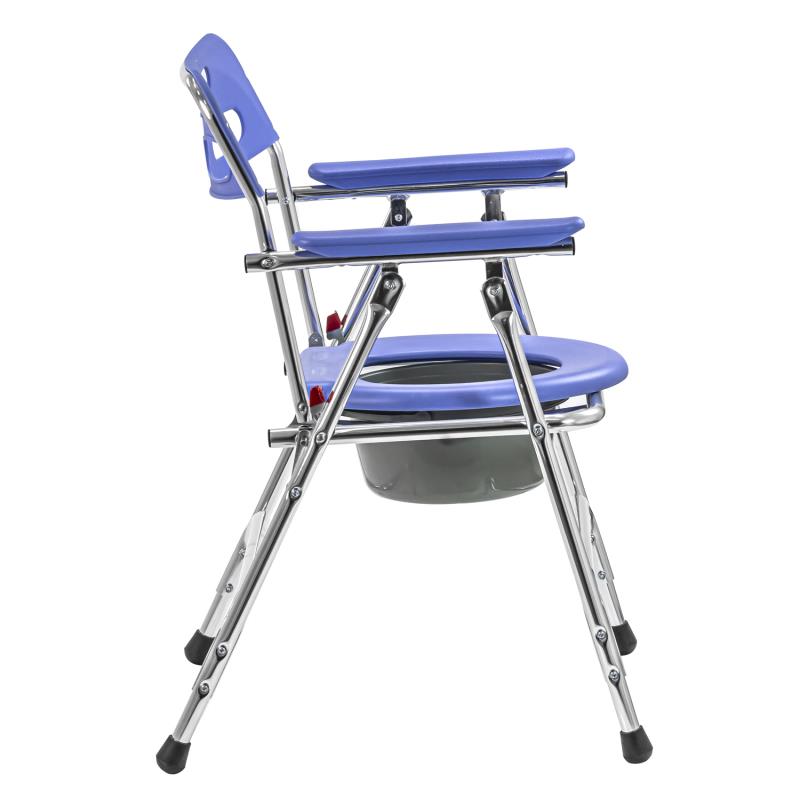KosmoCare Deluxe Commode Chair-Aluminum frame(RMU107)