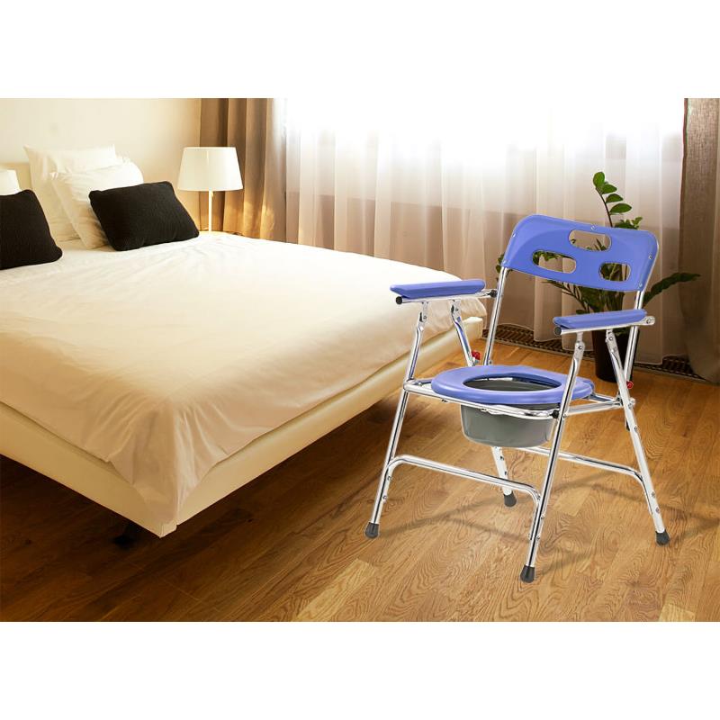 KosmoCare Deluxe Commode Chair-Aluminum frame(RMU107)