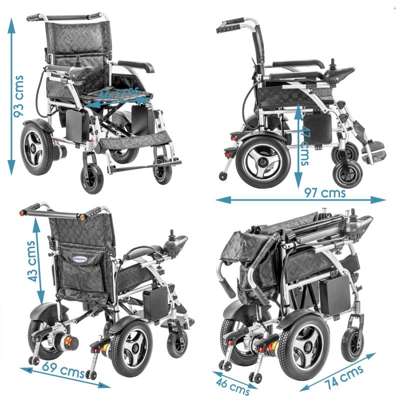 KosmoCare Duramate Light Foldable Power Wheelchair (RCE406)