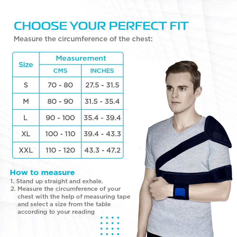 NEW ELASTIC SHOULDER IMMOBILIZER
