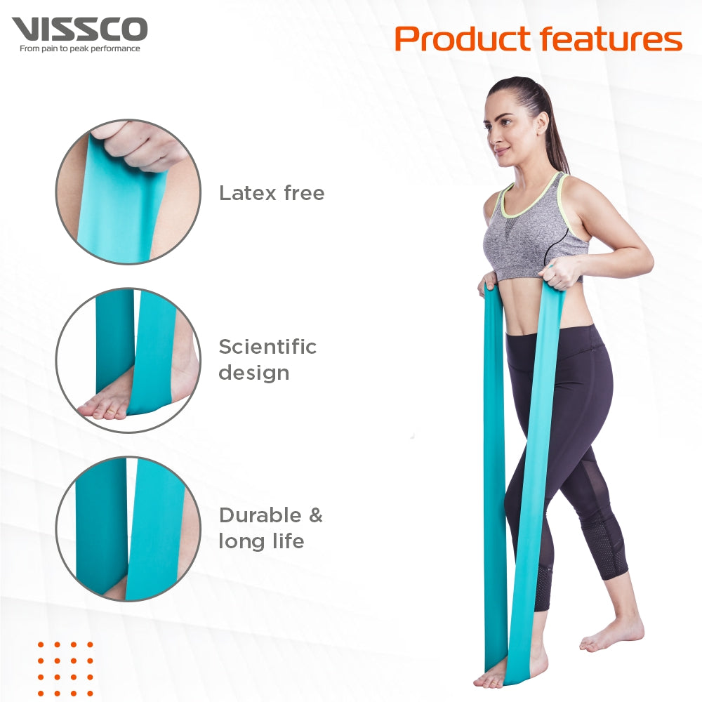 ACTIVEBAND PHYSICAL RESISTANCE LATEX FREE BAND - BLUE 150CMS