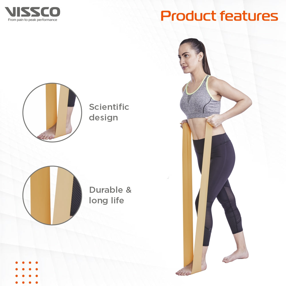 ACTIVEBAND PHYSICAL RESISTANCE BAND - GOLD 1.80 Mtrs
