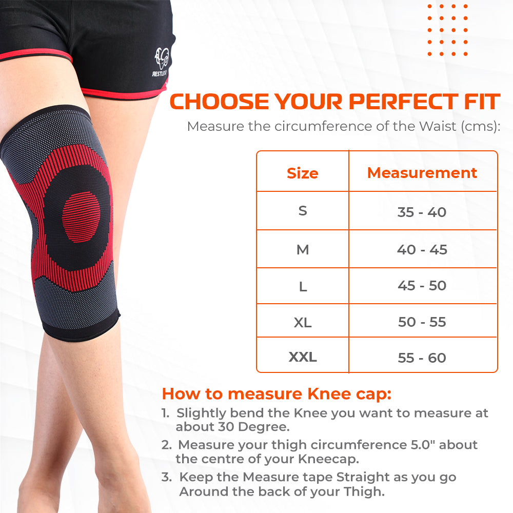 PRO-3D KNEE CAP WITH DONUT PADDING
