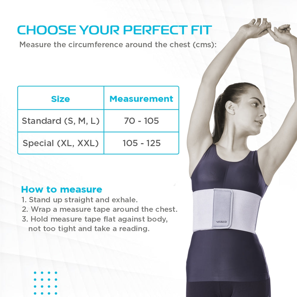 "6"" RIB BELT (GREY COLOUR) STANDARD"