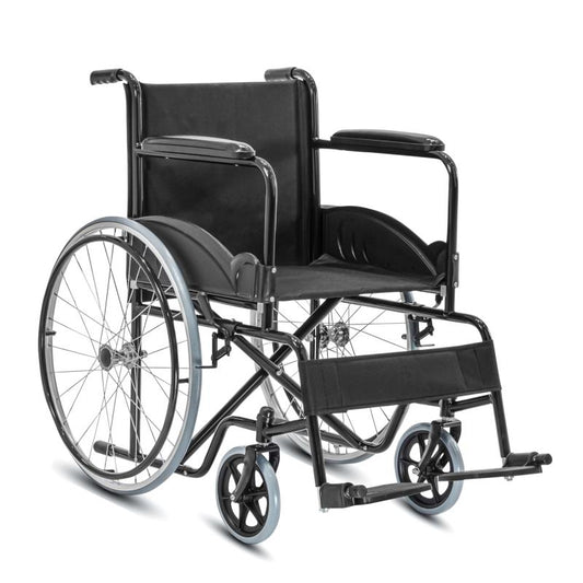 KosmoCare Dura Black Spoke Wheelchair (RCR107)