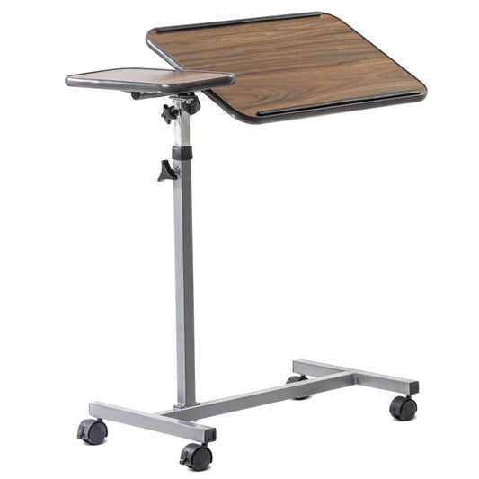 KosmoCare Deluxe Tilt Top Multipurpose Overbed Trolley Table