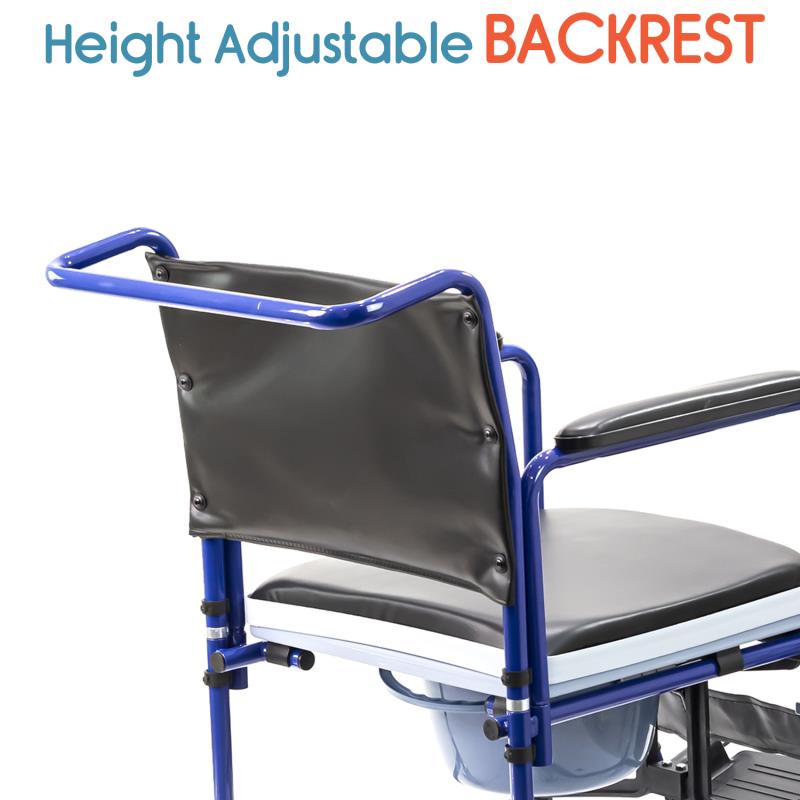 KosmoCare Prime Commode Wheelchair (RMR201)