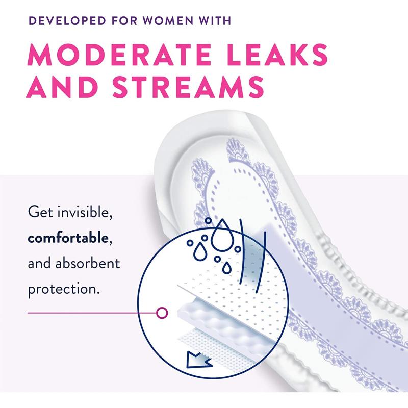 Prevail Pads - MODERATE Absorbency (For Women) - 20 Counts