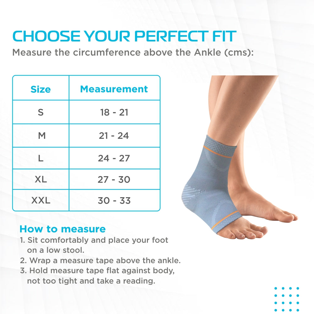 ADV ANKLE SUP. WITH SILICONE PAD