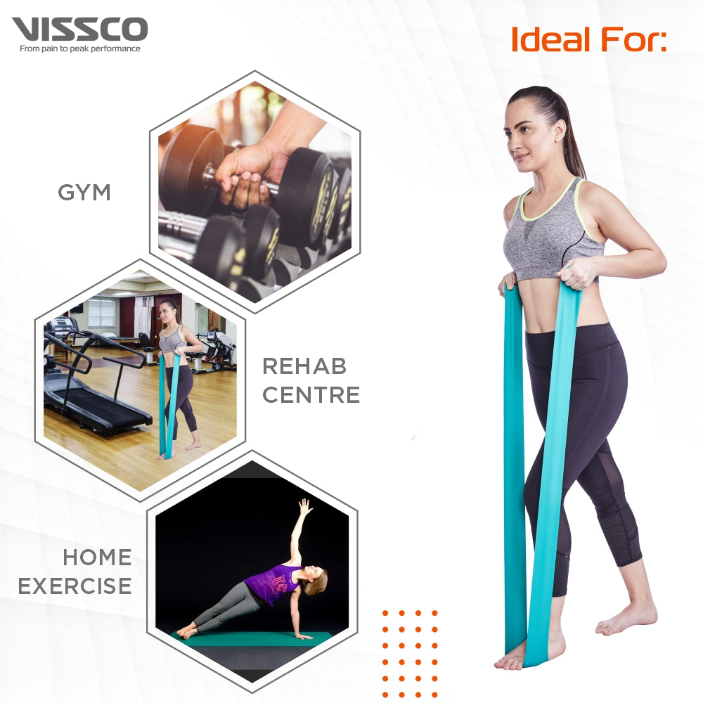 ACTIVEBAND PHYSICAL RESISTANCE LATEX FREE BAND - BLUE 150CMS