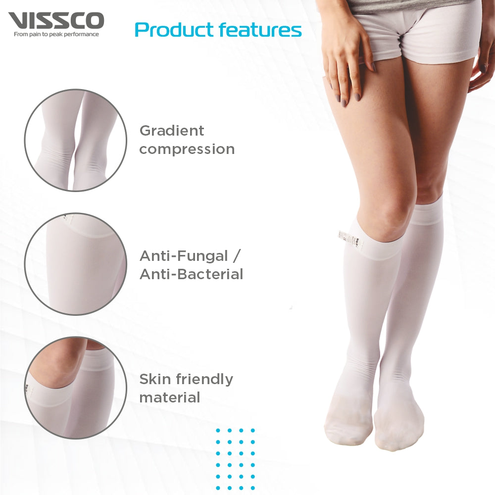 "VISSCO ANTI-EMBOLISM - KNEE (LOWER INSPECTION HOLE)"