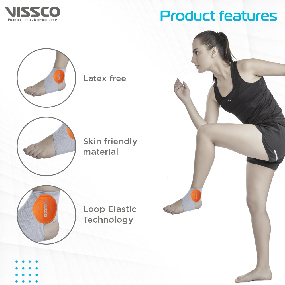 "ANKLE BINDER. STANDARD (GREY COLOUR) STANDARD"