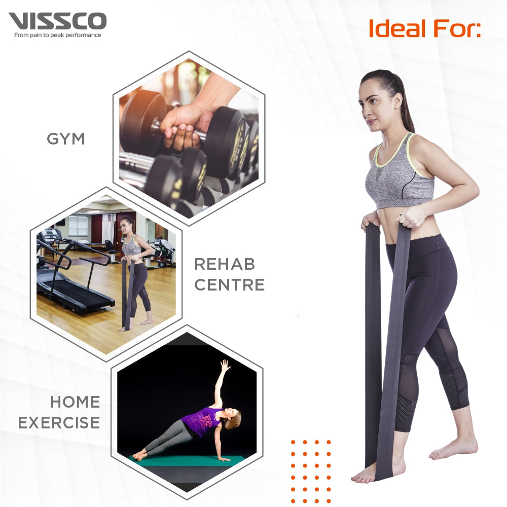 ACTIVEBAND PHYSICAL RESISTANCE BAND - BLACK 1.80 Mtrs