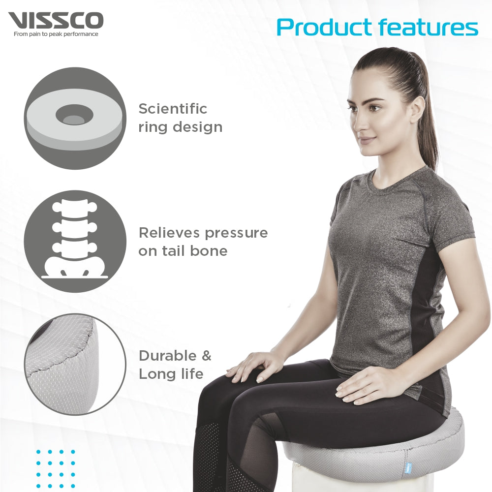 "ROUND RING PILLOW FOR BED SORES"