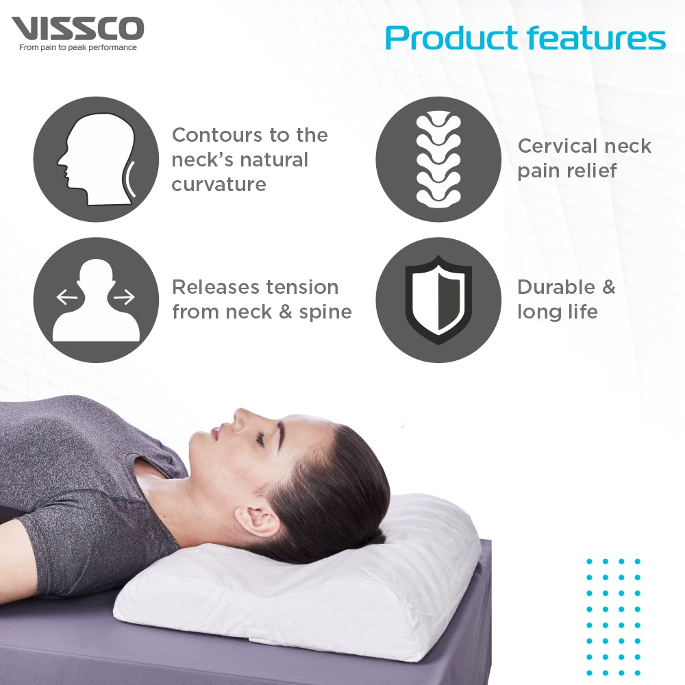 "CERVICAL CONTOURED PILLOW - SMALL"