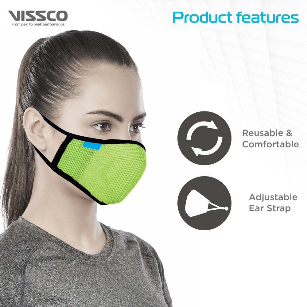 "REUSABLE MASK WITHOUT RESPIRATOR (PACK OF 4)"