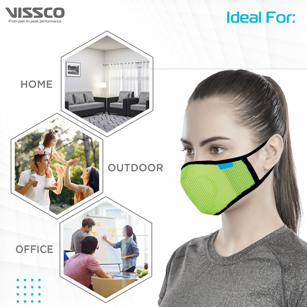 "REUSABLE MASK WITHOUT RESPIRATOR (PACK OF 4)"