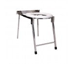 WALL MOUNTED INDIAN CONVERSION COMMODE