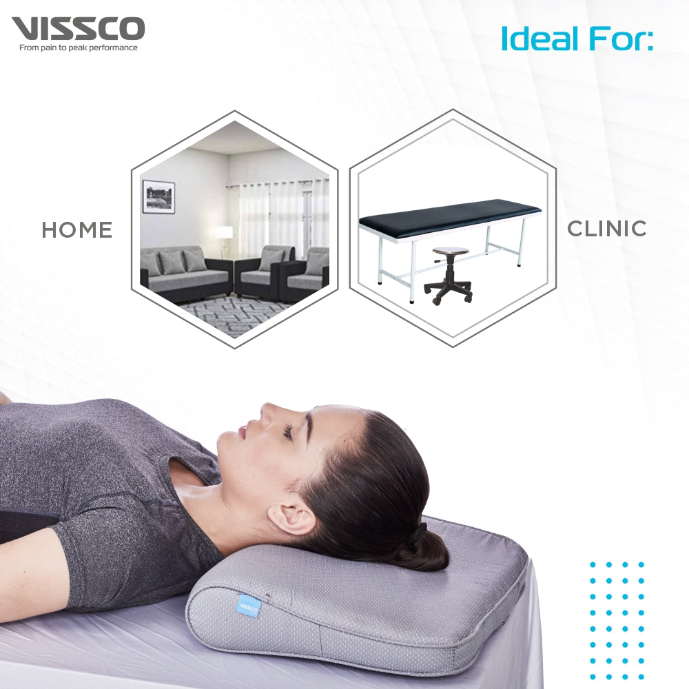CERVICAL PILLOW - DELUX (Grey)