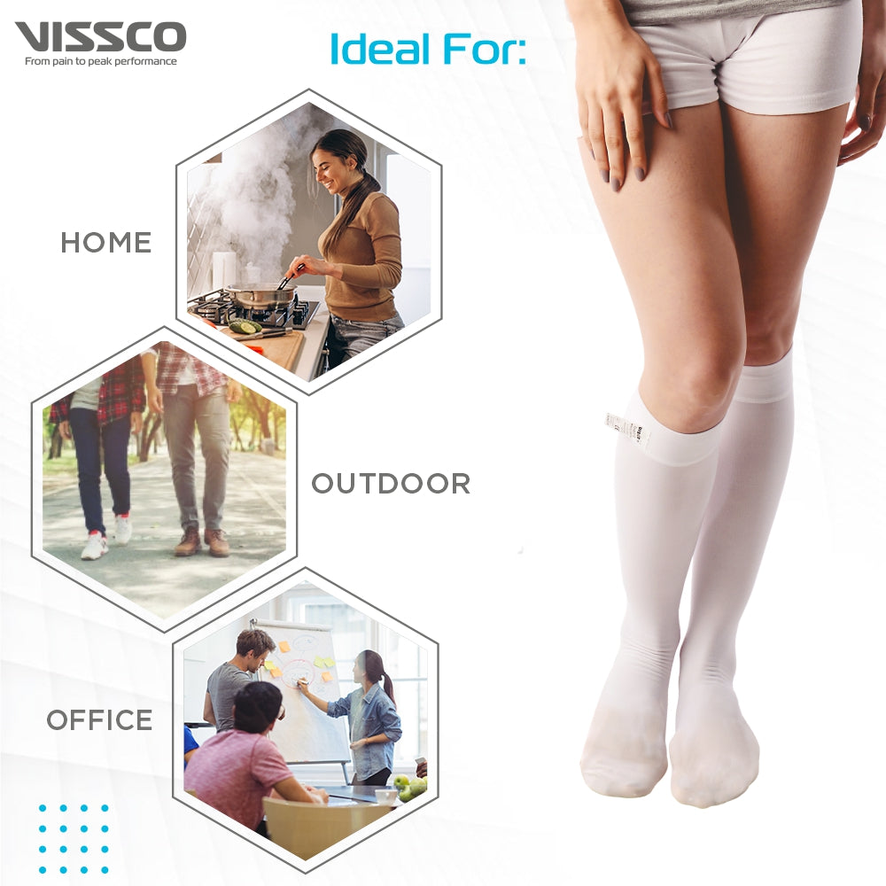 "VISSCO ANTI-EMBOLISM - KNEE (LOWER INSPECTION HOLE)"