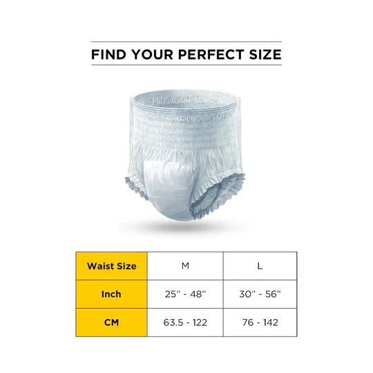 Friends Classic Adult Dry Pants + Overnight Diaper Pants Combo