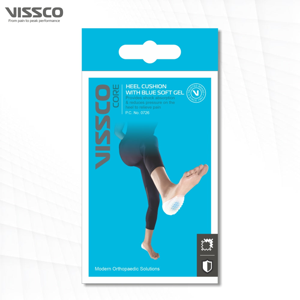 HEEL CUSHION WITH BLUE SPOT