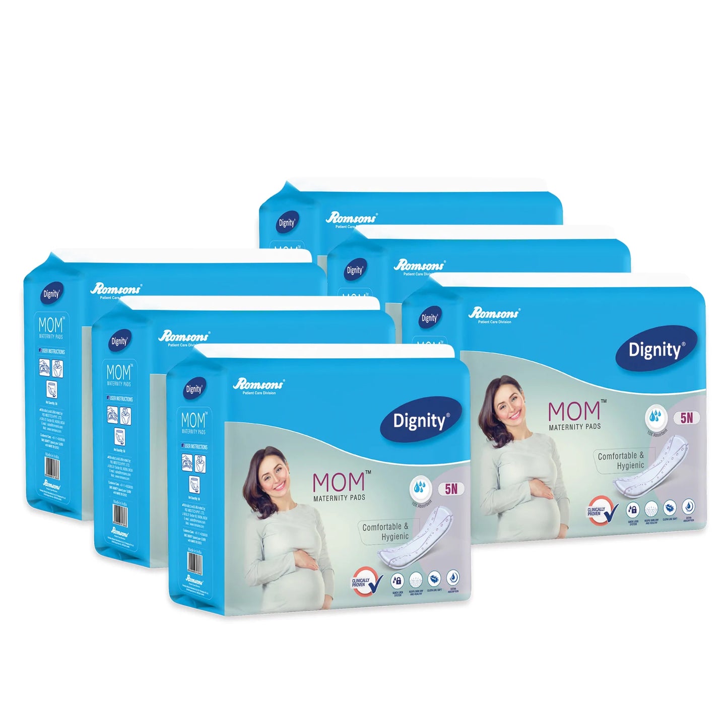 Dignity Mom Maternity Pads (5 Pcs/Pack)