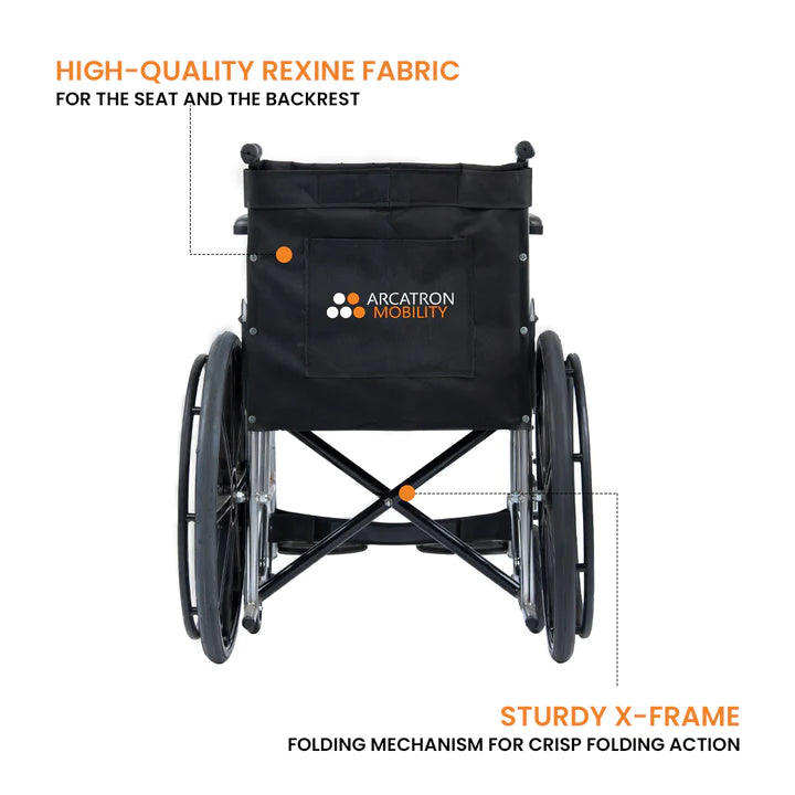Arcatron FSC100 | Foldable Wheelchair