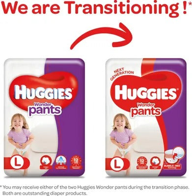 Huggies Wonder pants - L (99 Pieces)