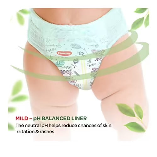 Huggies Premium Nature Care Pants Small Size Diapers - 28 Pieces