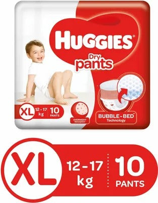 Huggies Dry pants- XL - XL (10 Pieces)