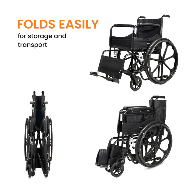 Arcatron® Everyday Foldable Wheelchair(FSS101)