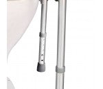 ALUMINIUM FOLDING COMMODE