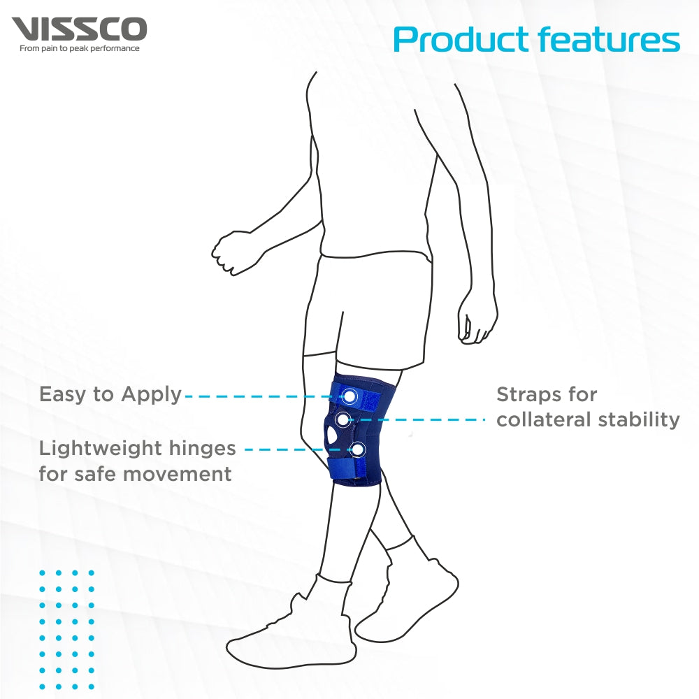 NEOPRENE HINGED PATELLA KNEE BRACE