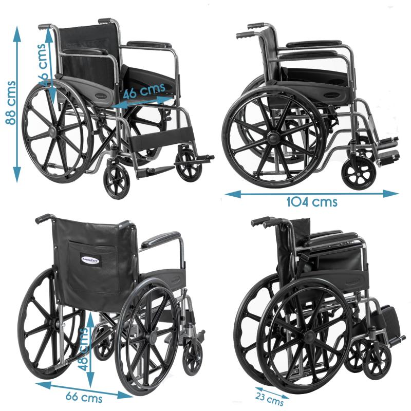 KosmoCare Dura Mag Wheelchair with Soft cushion (RCR102) –