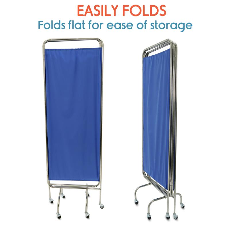 KosmoCare 4-Panel Hospital Bed Screen
