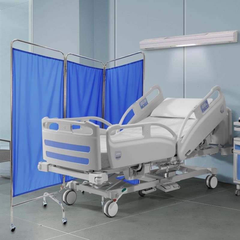 KosmoCare 3-Panel Hospital Bed Screen