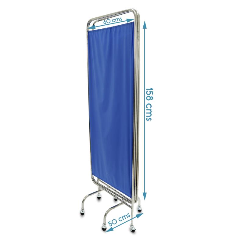 KosmoCare 3-Panel Hospital Bed Screen