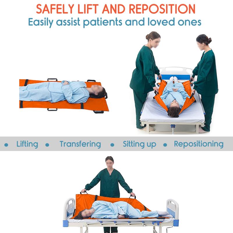 Kosmocare Foldable Soft Stretcher - Color Orange