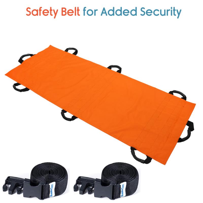 Kosmocare Foldable Soft Stretcher - Color Orange