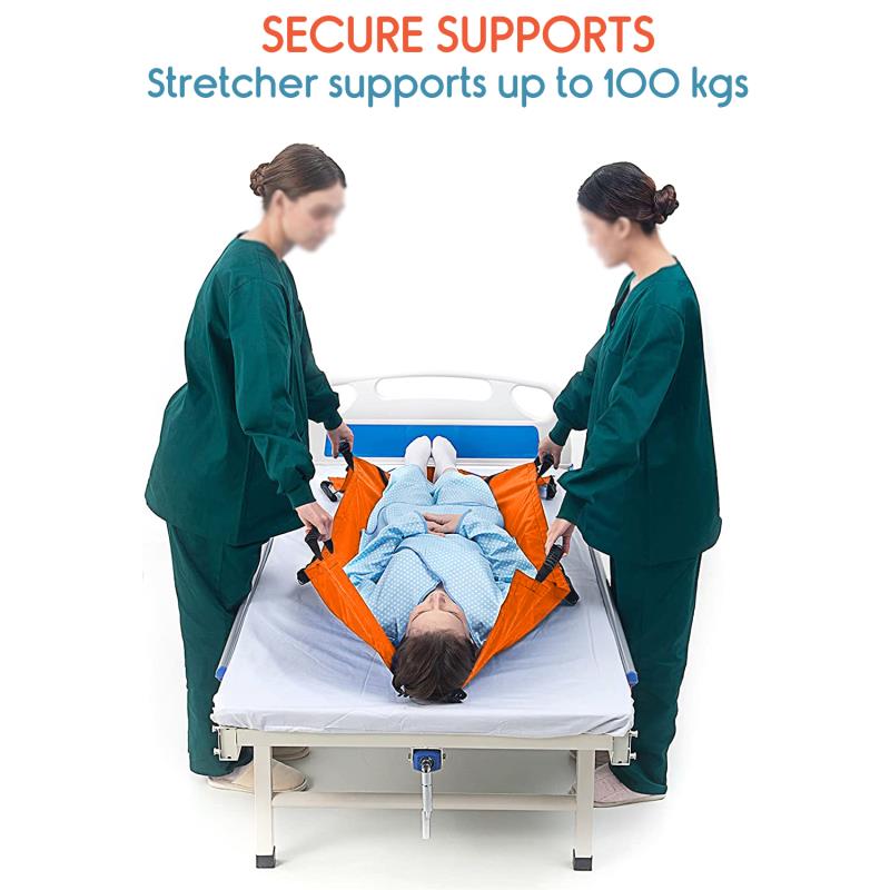 Kosmocare Foldable Soft Stretcher - Color Orange