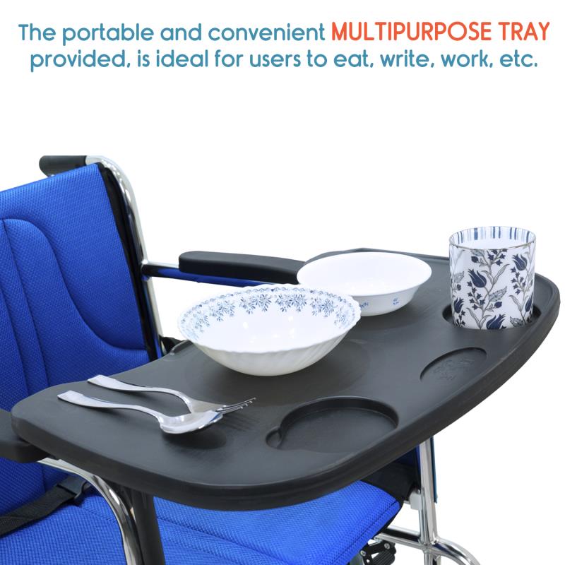 KosmoCare Dura Mag Wheelchair with Soft cushion (RCR102)